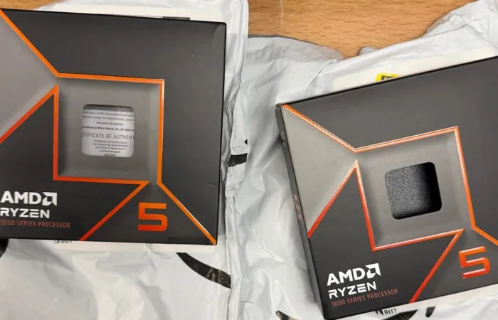 Truffa Amazon: ricevute scatole vuote di CPU Ryzen 5 9600X