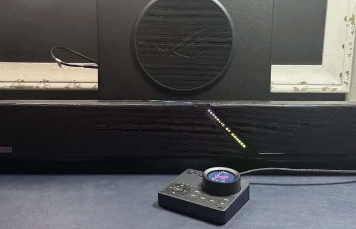 Asus ROG Gjallar: la prima soundbar gaming tra design e compromessi audio