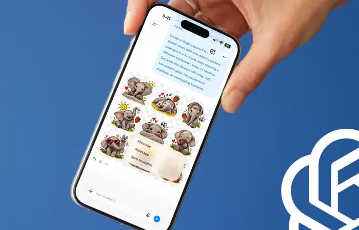 ChatGPT trasforma le tue foto in sticker personalizzati per iMessage e WhatsApp