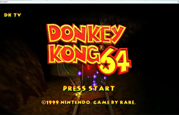 Donkey Kong 64 arriva su PC con una versione nativa riscritta in C