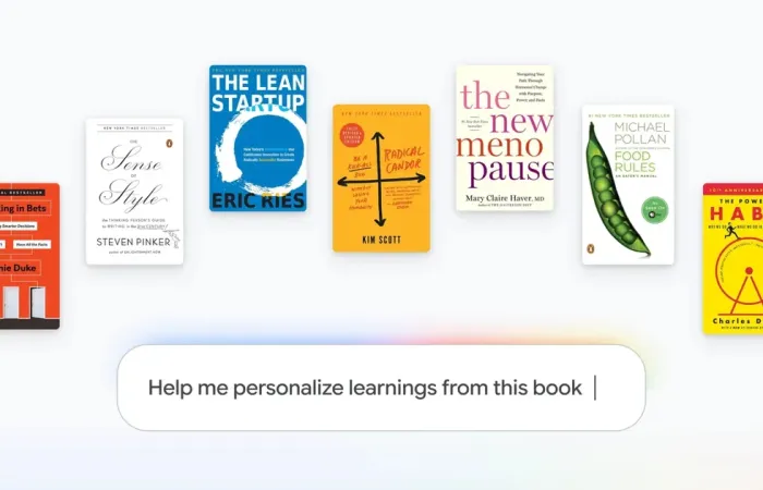 Google Gemini Notebook ora permette di citare e trasformare libri digitali