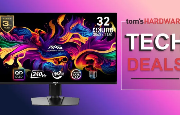 MSI MAG 321UPXB: monitor gaming 32'' 4K OLED con 240Hz