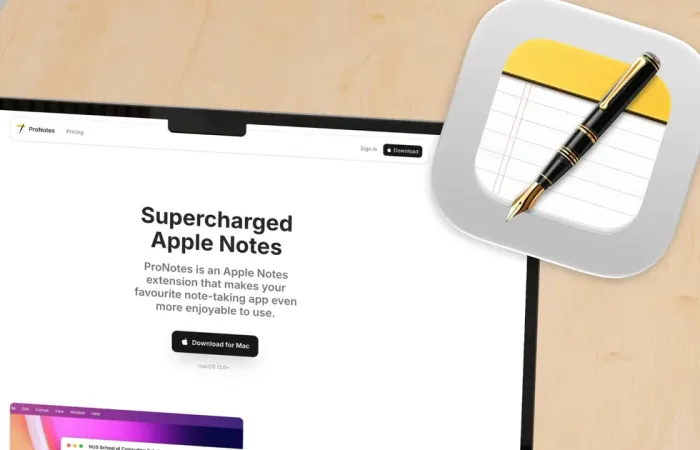 ProNotes trasforma l'esperienza di Apple Notes con nuove funzionalità avanzate