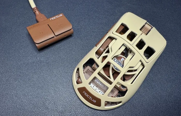 Pulsar Feinmann F01 Noctua Edition: il mouse da gaming che rinfresca la mano