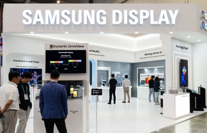 Samsung presenta il primo pannello OLED da 16'' per laptop a 300Hz