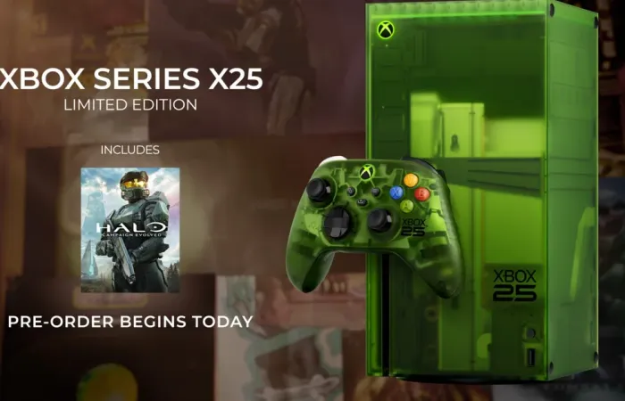 Xbox Series X25 Limited Edition: console celebrativa in verde translucido