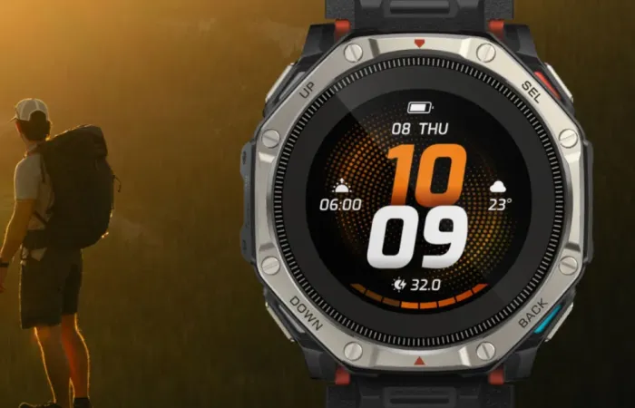 Amazfit T-Rex Dual Solar: il primo smartwatch AMOLED con doppio pannello solare