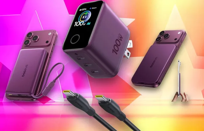 Baseus presenta accessori dark cherry per i nuovi iPhone 18 Pro