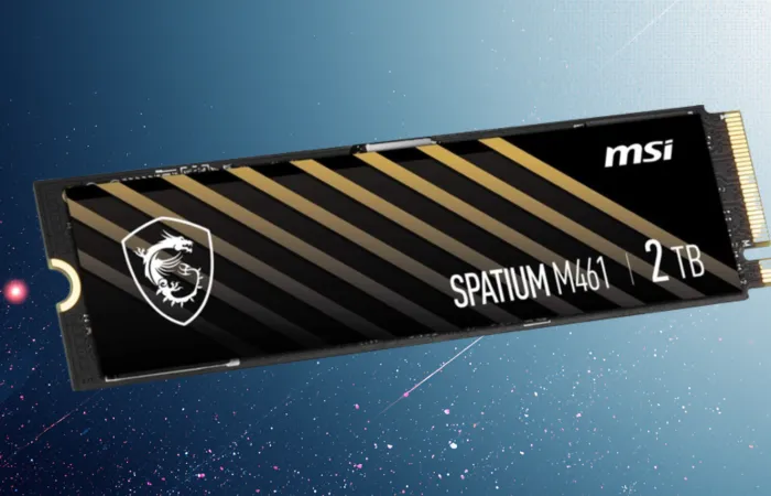 MSI Spatium M461: SSD PCIe 4.0 da 2TB a prezzo competitivo