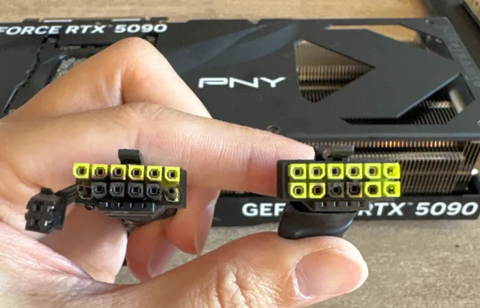 PNY nega la garanzia su una RTX 5090 fusa con cavo nativo dell’alimentatore