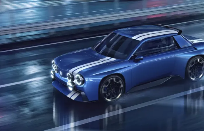 Renault R8 Gordini rinasce elettrica: concept da 270hp