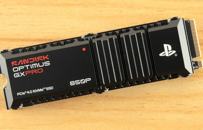 Sandisk Optimus GX Pro 850P: SSD top di gamma per PS5 e PC