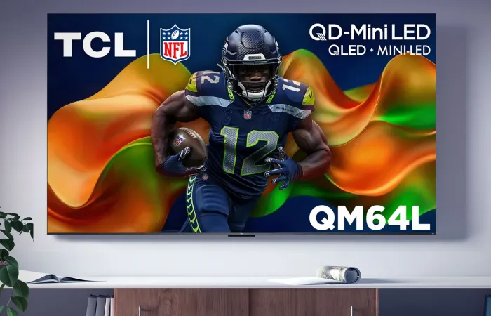 TCL QM64L: mini-LED, audio potenziato e Fire TV per serate cinema in casa