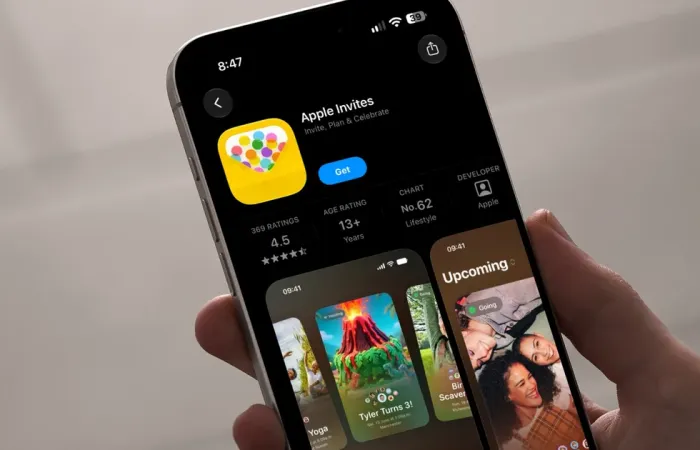 Apple Invites si aggiorna: foto degli eventi in alta qualità e condivisione più semplice