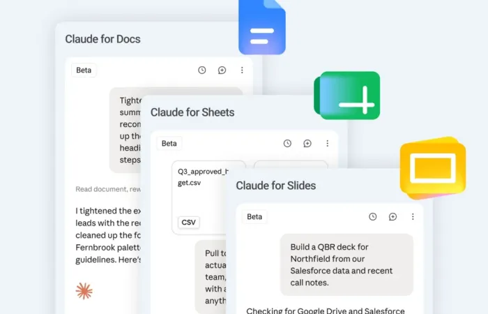 Claude debutta in Google Workspace con editing avanzato e funzioni automatizzate