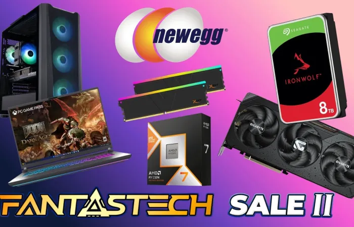Newegg annuncia il ritorno della Fantastech Sale con price protection su hardware