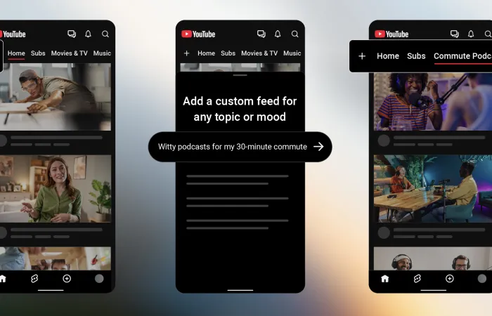 YouTube introduce i custom feed per personalizzare i video suggeriti su mobile